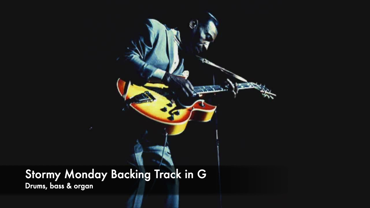 Stormy Monday Backing Track (Blues in G)