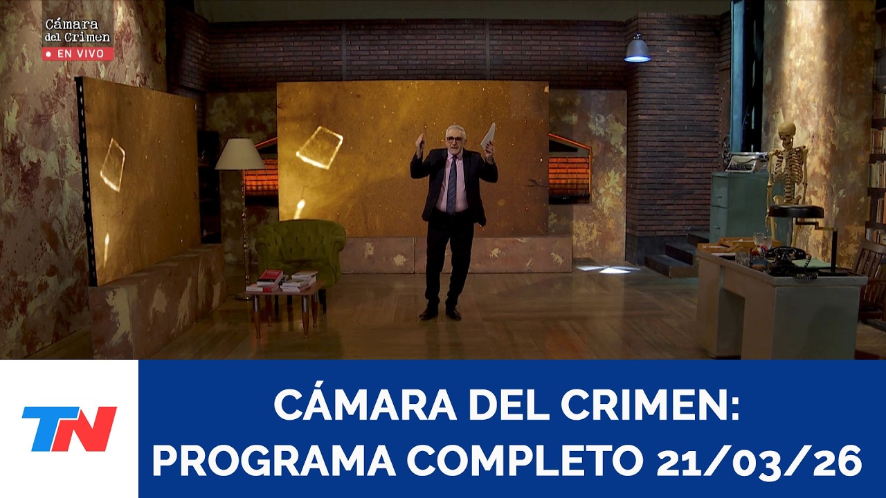 C&Aacute;MARA DEL CRIMEN I Programa Completo, 21/3/26