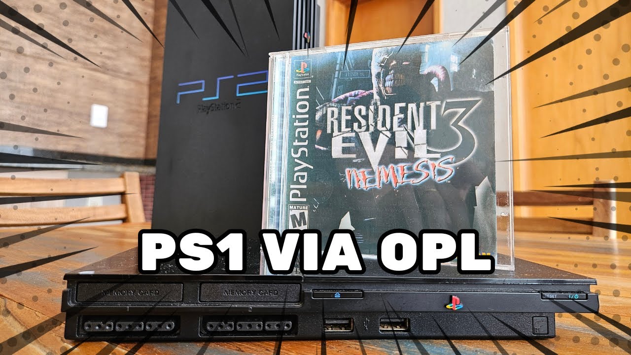 Jogos de PlayStation 1 no PlayStation 2! Via OPL!