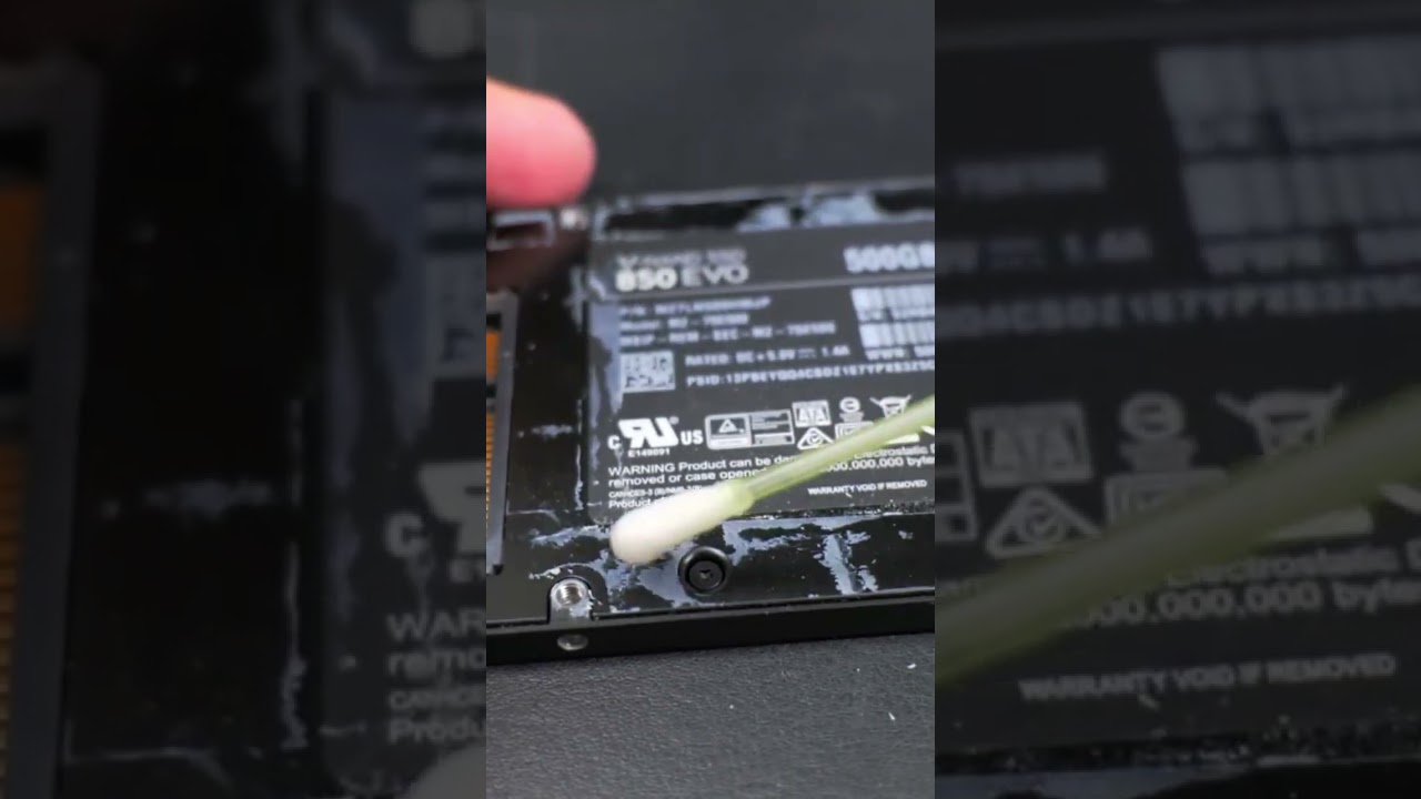 Remove Glue Residue from Plastic part 4 - Full Video Linked for More Info