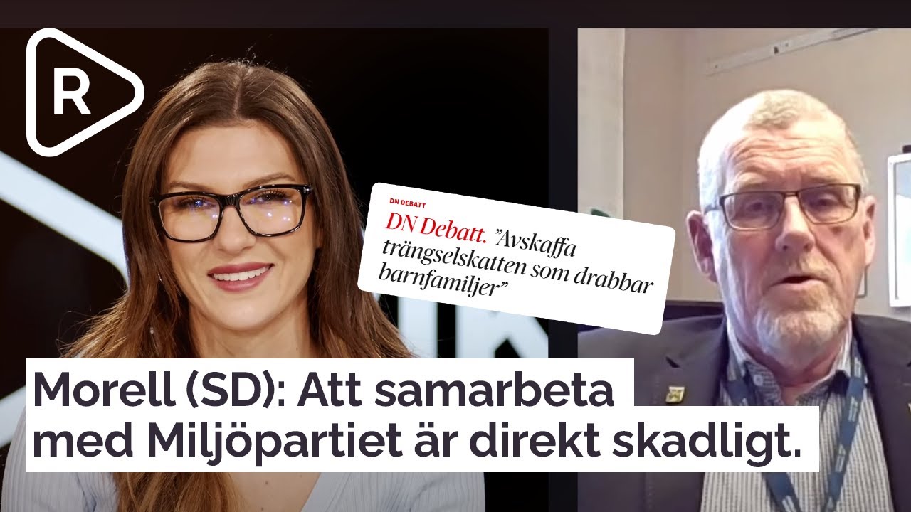 Thomas Morell (SD) vill avskaffa Milj&ouml;partiets straffskatter p&aring; bilismen | Intervju med Rebecka