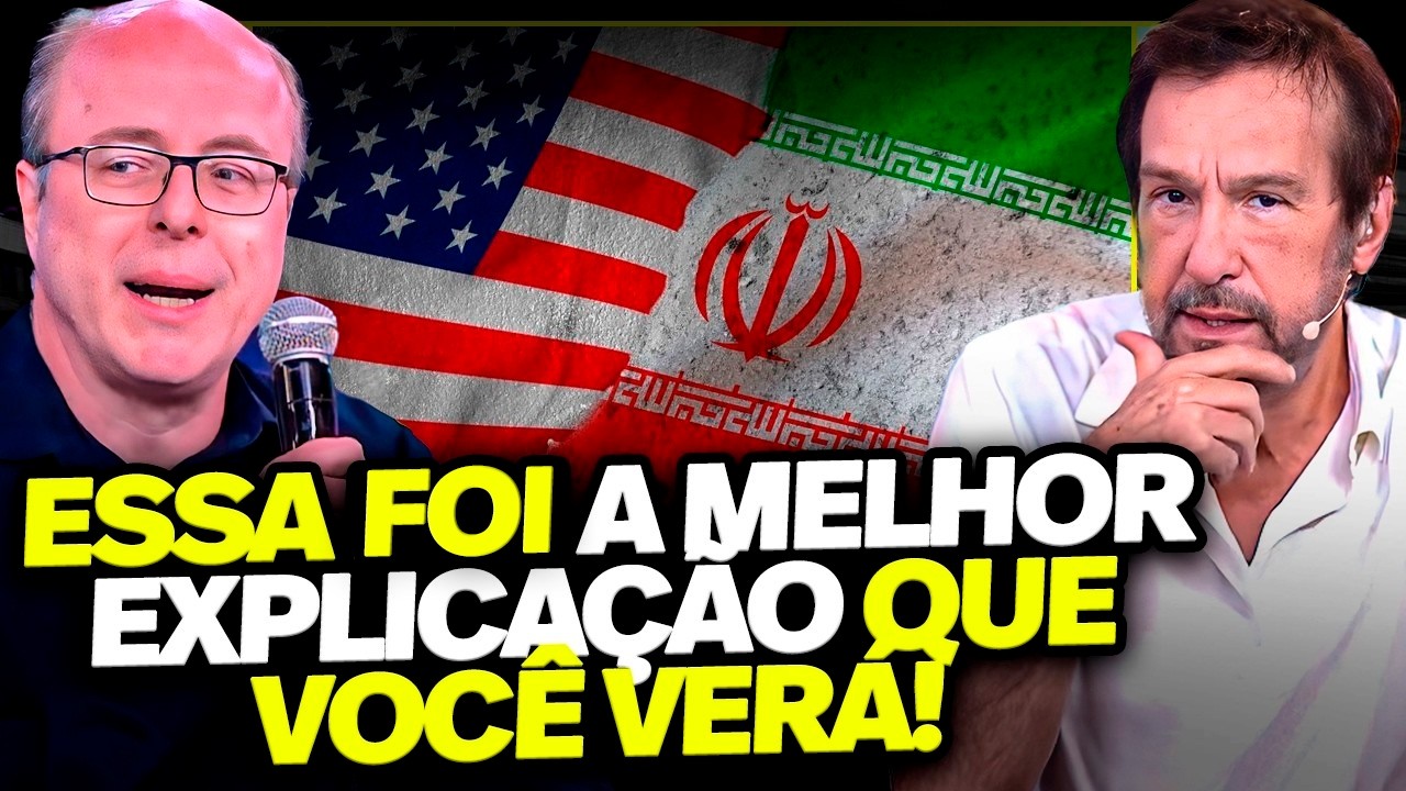 ESPECIALISTA DEU SHOW NO PÂNICO AO FALAR SOBRE O QUE ESTÁ ACONTECENDO NO IRÃ