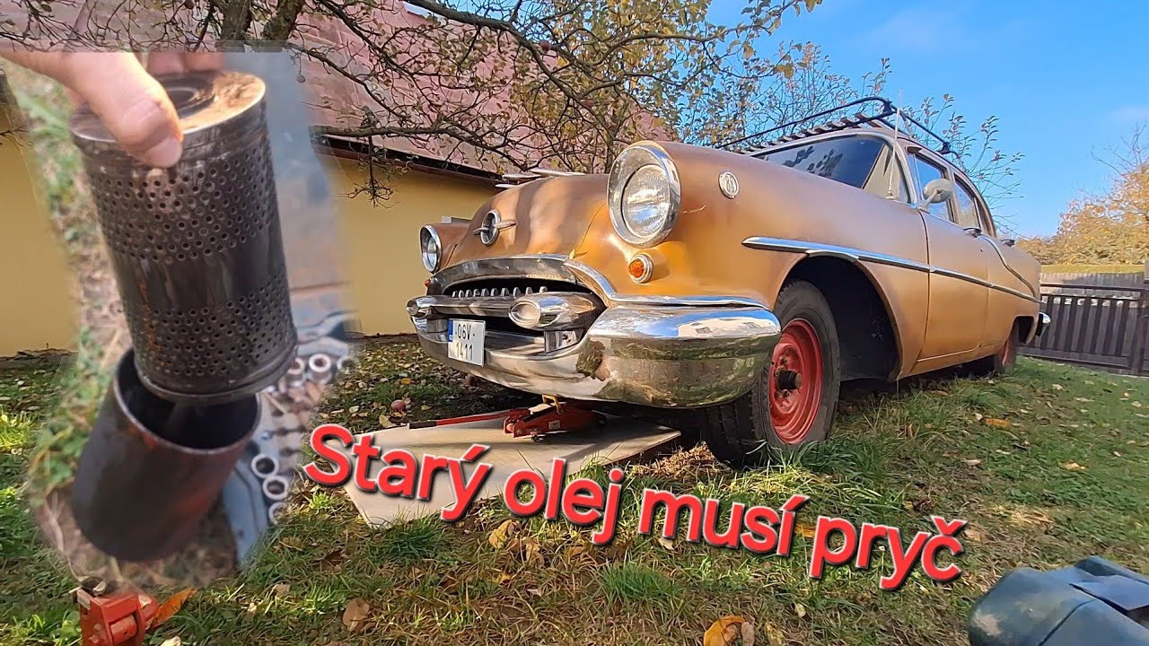 Výměna oleje v Oldsmobile a projížďka po 3 měsících