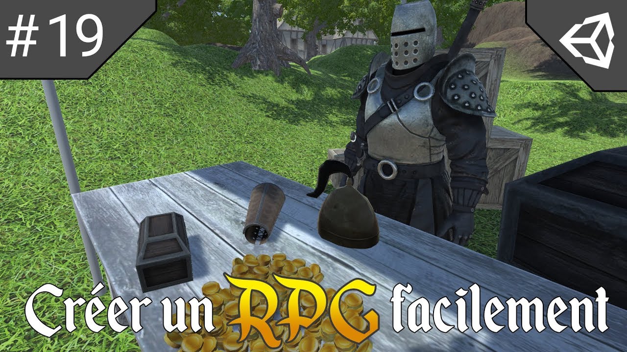 Créer un RPG facilement sur Unity 3D : #19 Vendre des objets aux marchands