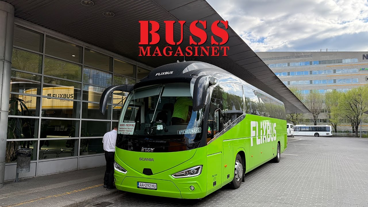 Taking FLIXBUS from Hungary to Slovakia