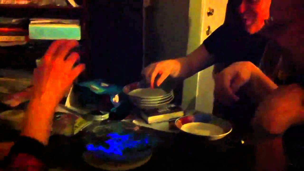 Oh Snap! Snap-Dragon game played on the eve of Xmas Eve