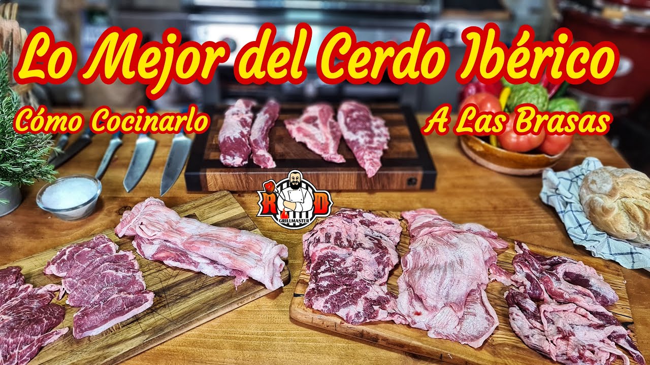 Como Cocinar el Cerdo Iberico  en tu BBQ |RDGrillmaster