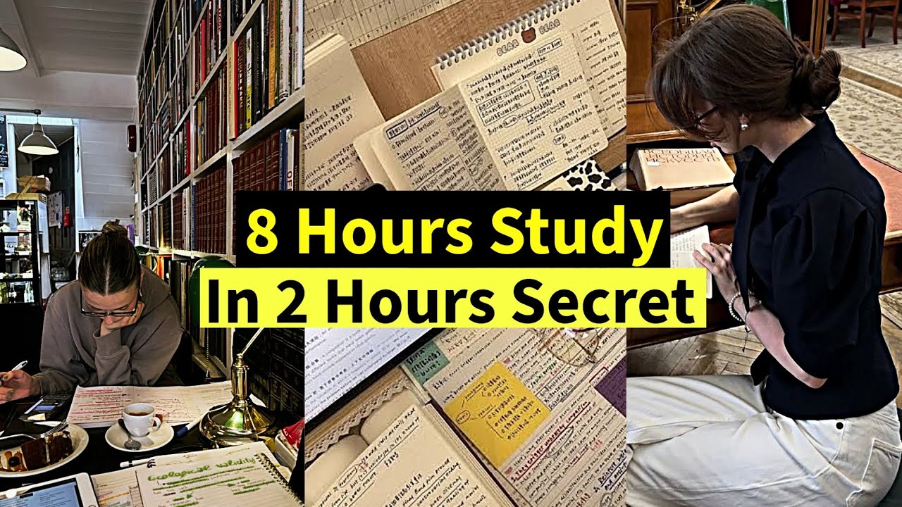 Average Student to Topper: My 9 Secret Study Lessons (No More Exam Stress) 