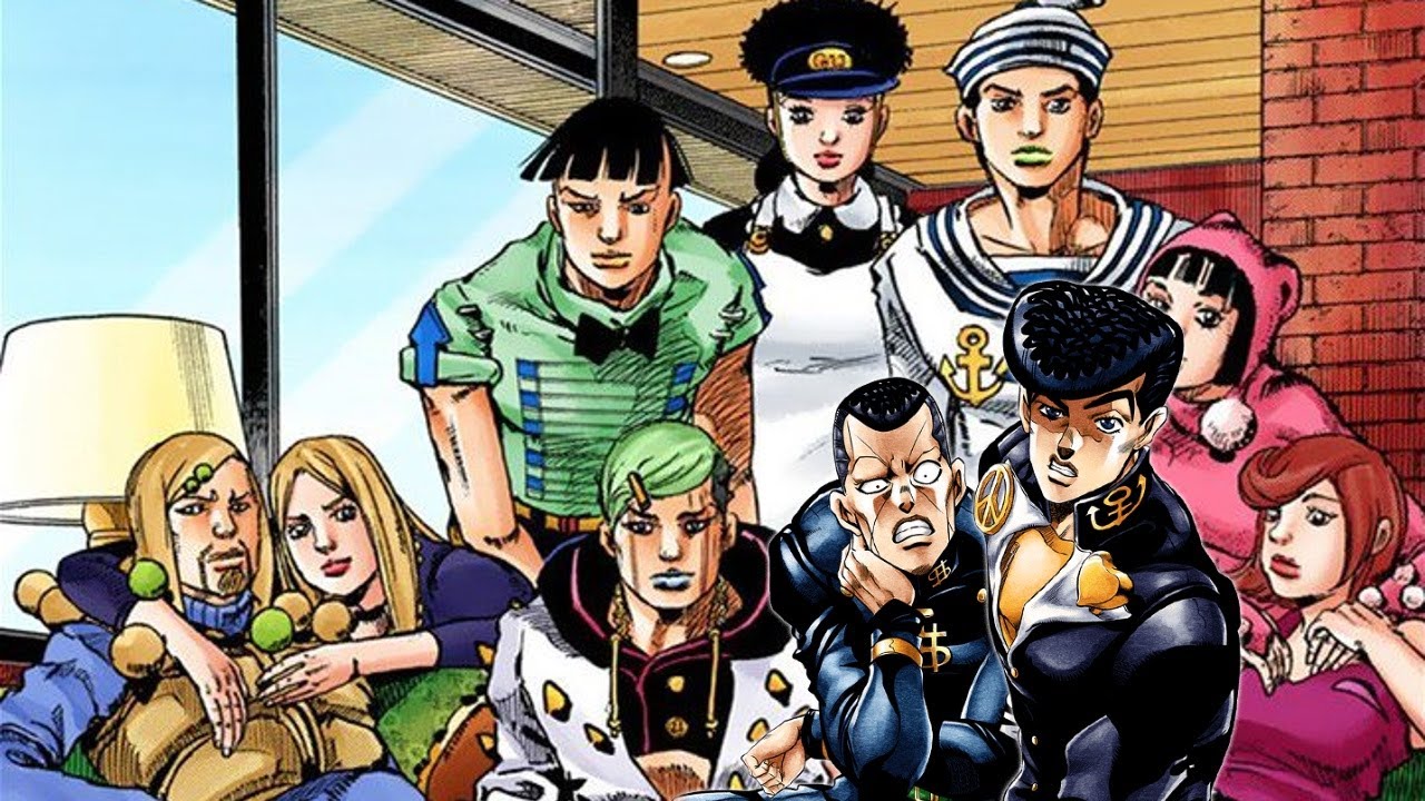 Josuke & Okuyasu Meet The Higashikata Family - JoJo's Bizarre Family
