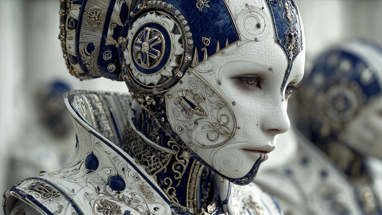 Life in 2200: A Cinematic Future World Unfolding with Majestic Parades and Relaxing Music | 4K