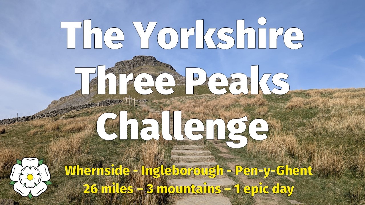 Conquering the Yorkshire Three Peaks | 26 Miles, 3 Mountains, 1 Epic Day!