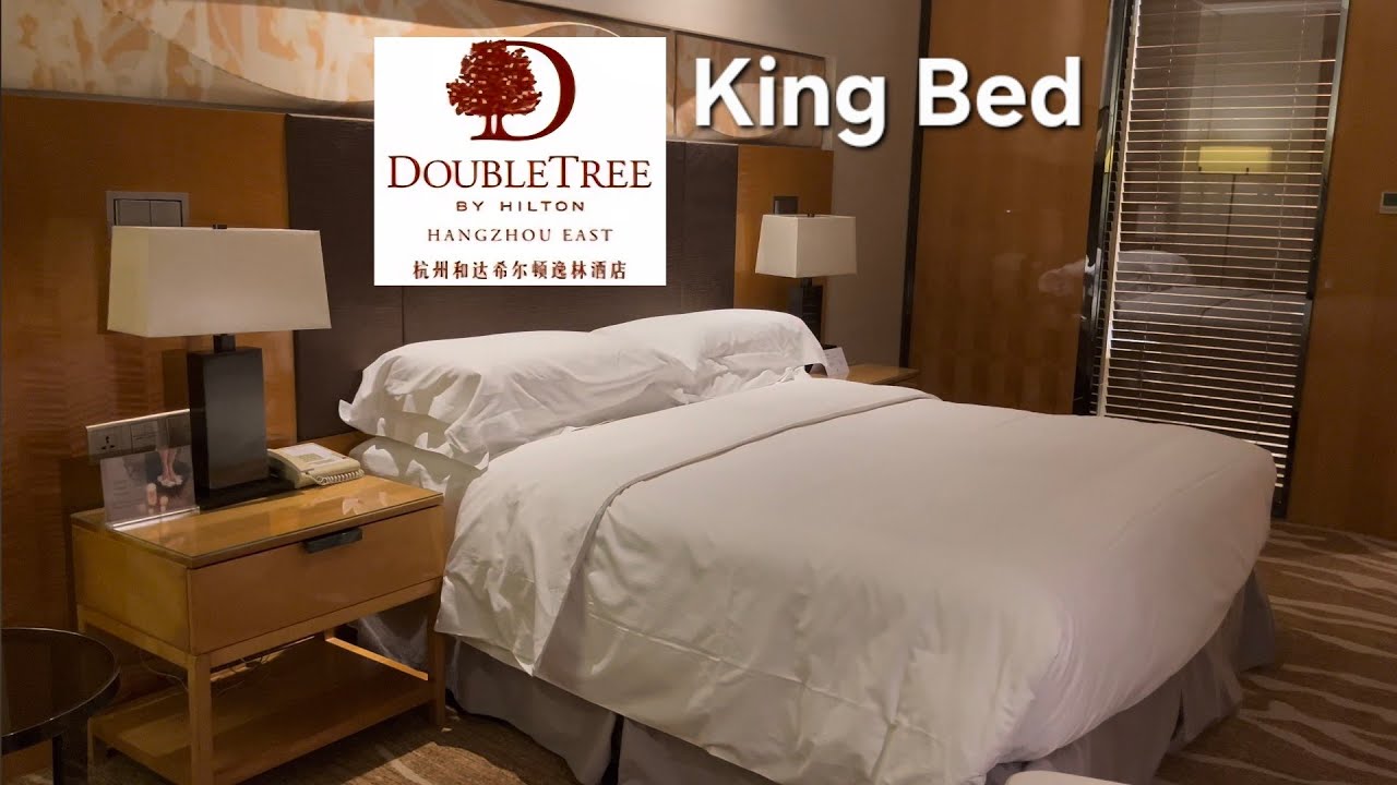 King Bed Room DoubleTree by Hilton Hangzhou East 杭州和达希尔顿逸林酒店 China 中国 @explorehotel