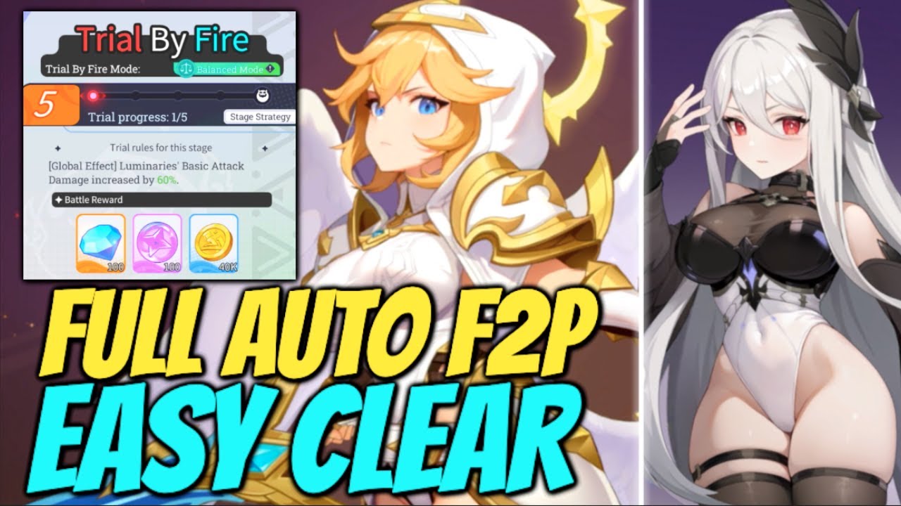 Trial Of Fire Full Auto F2P Teams [Stages 3 & 4] - Dragon Traveler