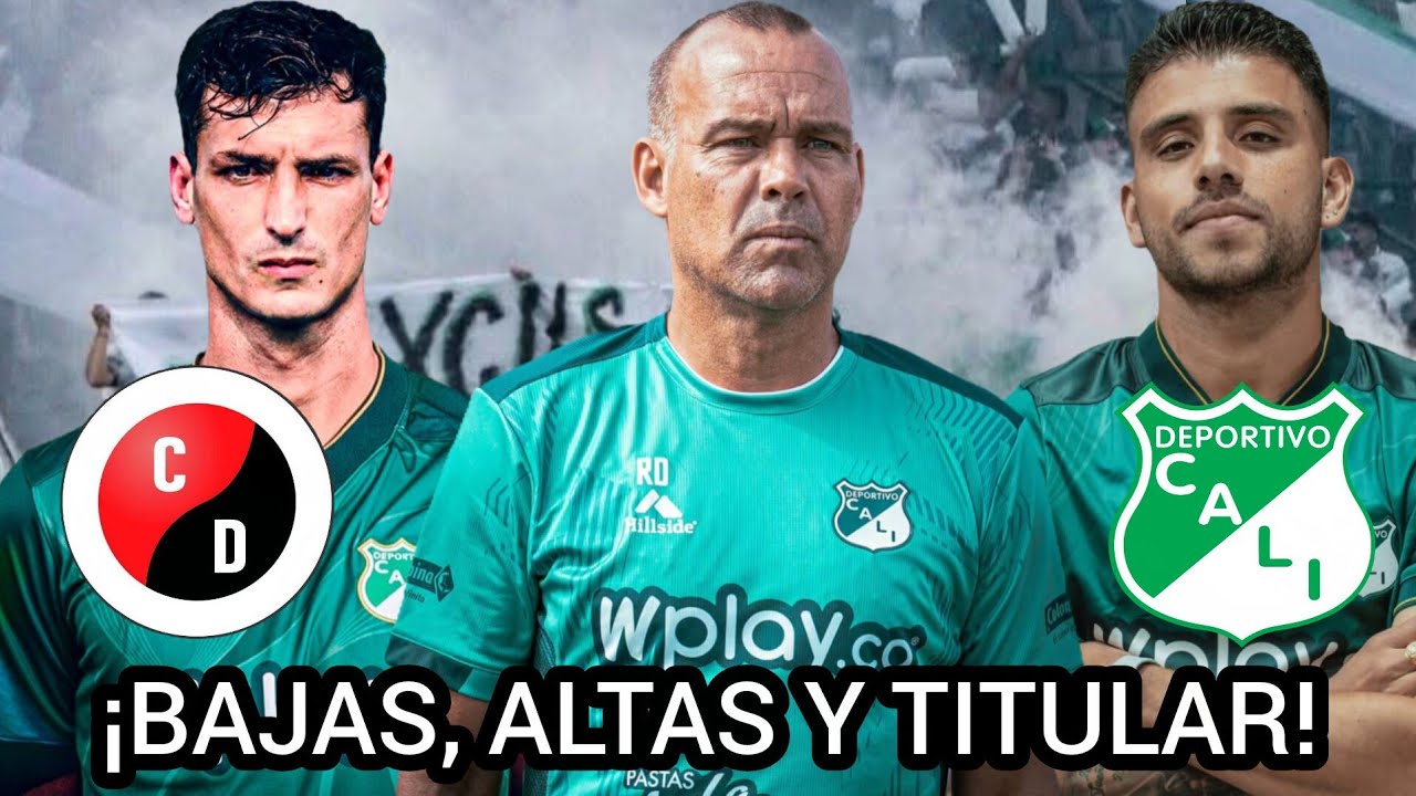 Novedades, bajas, altas y posible titular Deportivo Cali ante Cucuta en Liga.