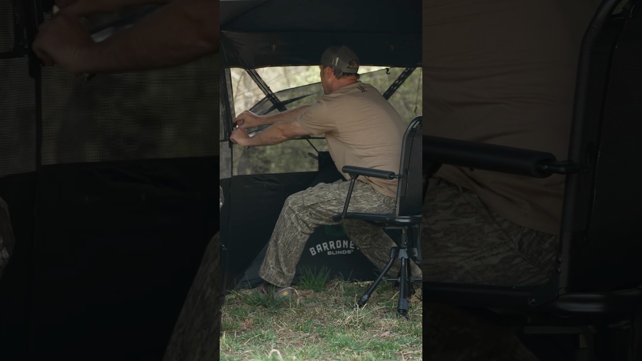 One way view through fabric along with silent adjustable windows! 🤫👀🦃 Barronett Blinds