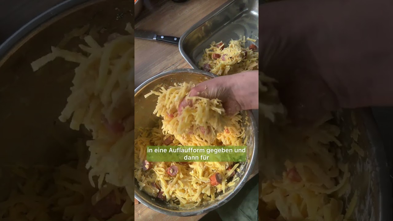 Rheinischer D&ouml;ppekooche #kartoffelrezept #ofenrezept