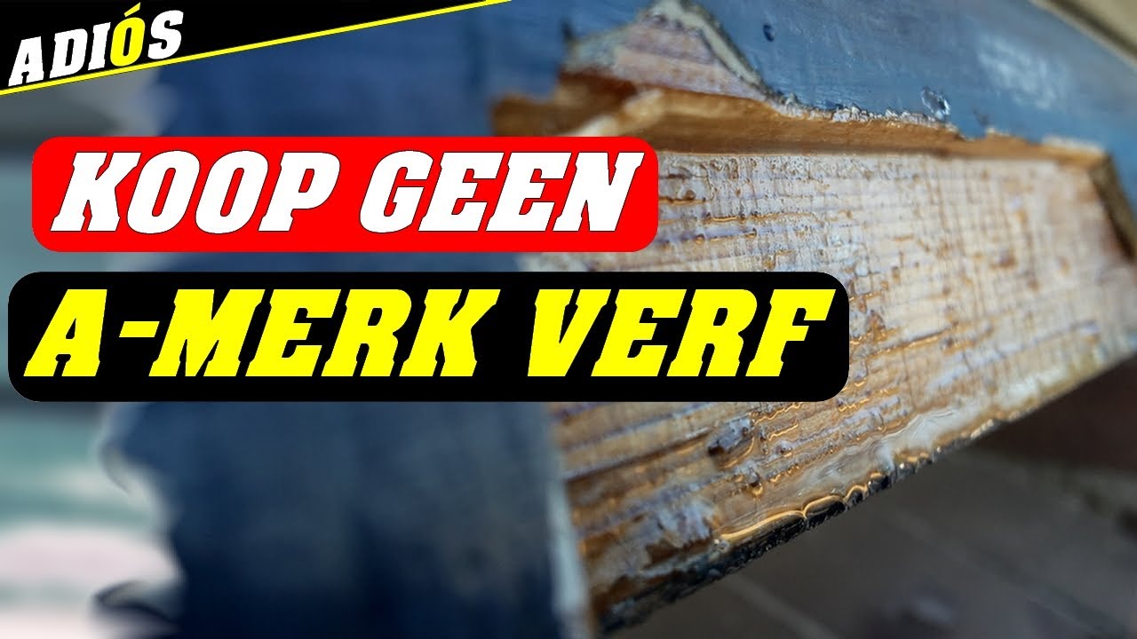 IK MAG ALS PROF SCHILDER GEEN DURE A-MERK VERF AAN JE VERKOPEN!!  En dit is de reden!
