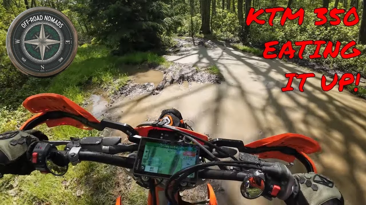 PA BDR-X Sharpback Hollow Road Alternate Section Spring 2025, KTM 350 Ride Along