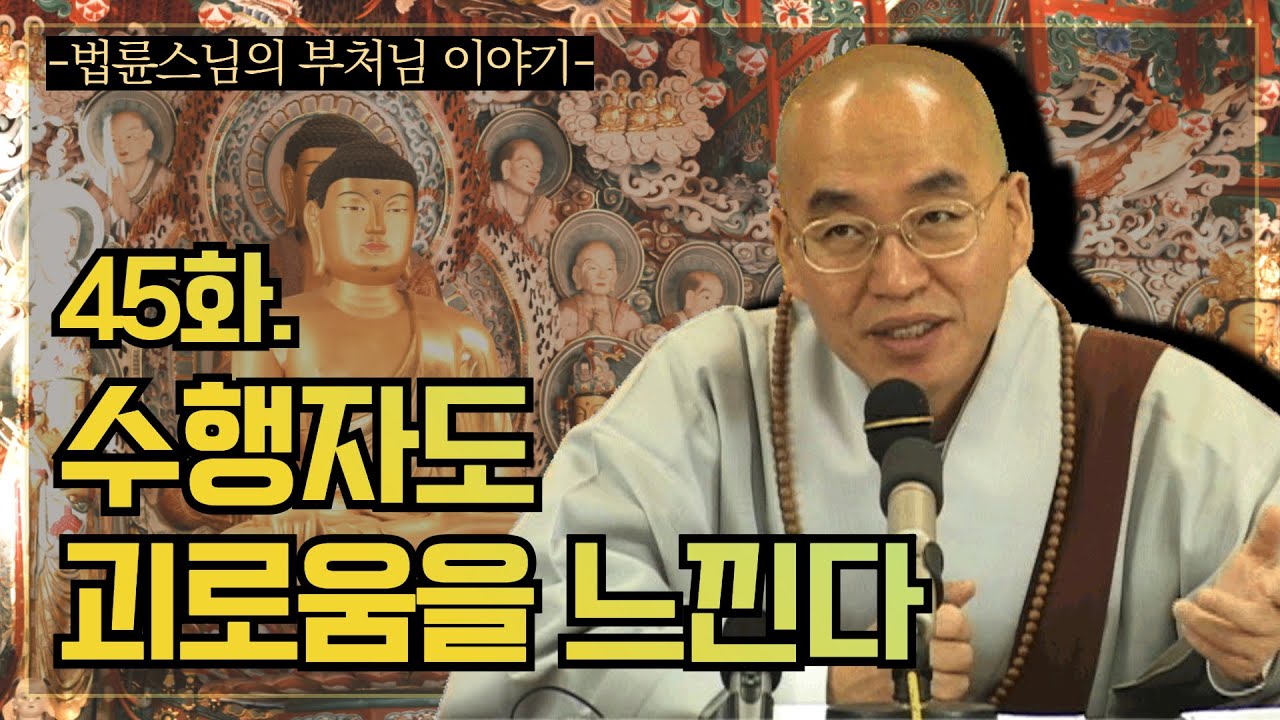 [법륜스님의 부처님이야기] 45. 수행자도 괴로움을 느낀다
