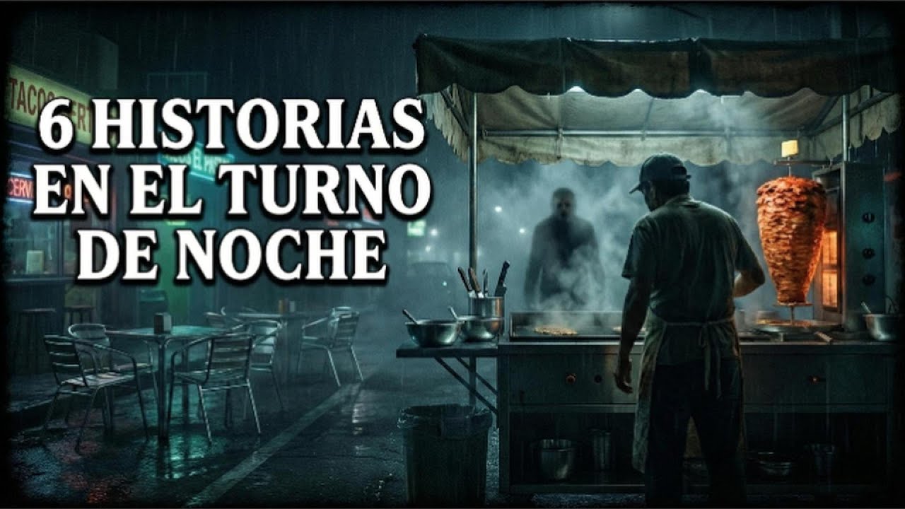6 HISTORIAS DE TERROR DE TAQUEROS MEXICANOS (TURNO DE NOCHE)