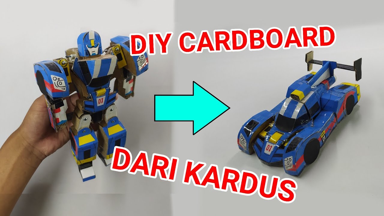 Сделайте V Speed ​​Tobot из изменяемого картона (New Tobot) TOBOT GALAXY DETECTIVE