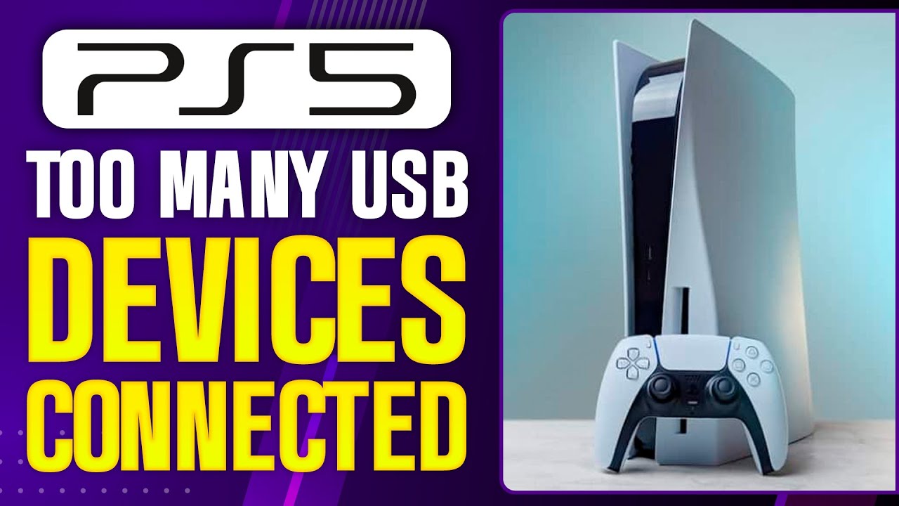 How To Fix Too Many USB Devices Connected on PS5 (2026 Updated Tutorial)