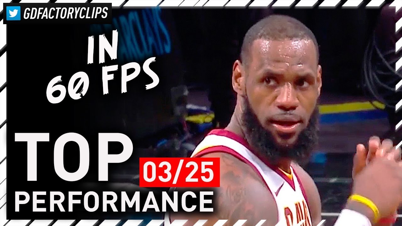 LeBron James INCREDIBLE Full Highlights vs Nets - 37 Pts, 10 Reb, DAGGER | 2018.03.25