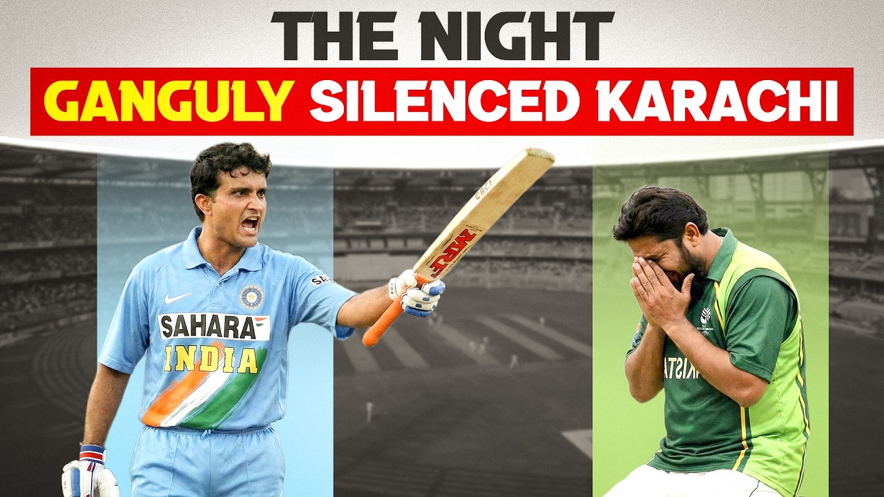 Sourav Ganguly vs Pakistan | Last Over Six – Epic Nail-Biter I Ind vs Pak 1997 I Timeless Cricket