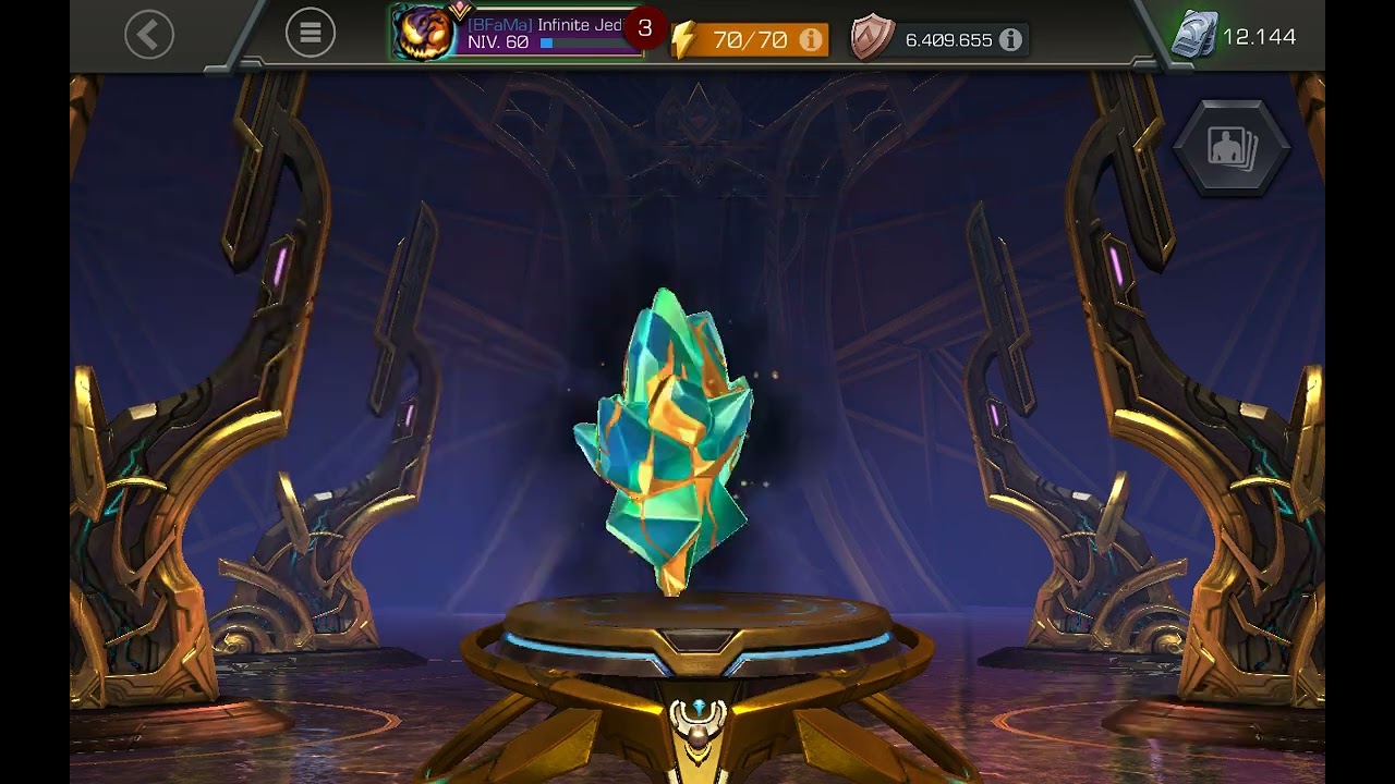 Abriendo cristales 7 estrellas