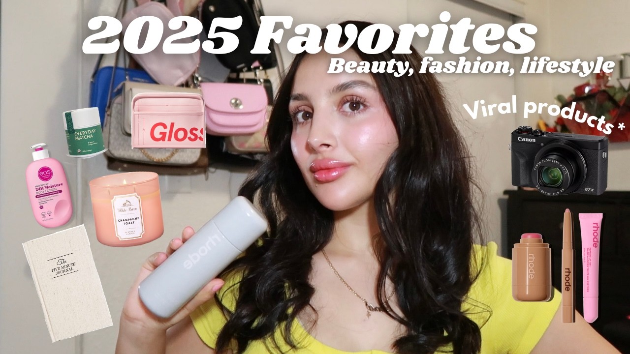 Productos virales del 2025 que volveria a comprar, Mis favs makeup, gym essentials, girly things🎀
