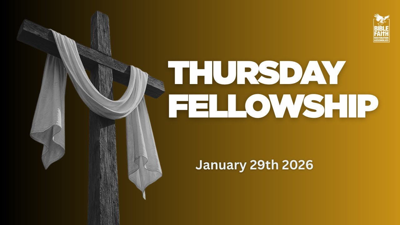29.1.2026 // THURSDAY FELLOWSHIP // Bro Enoch Khaemba
