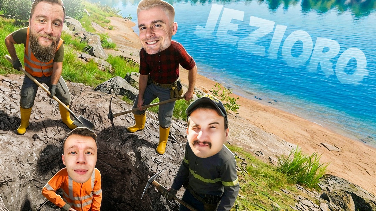 NOWA DZIAŁKA DO KOPANIA nad JEZIOREM | Ore Factory Squad ⛏️