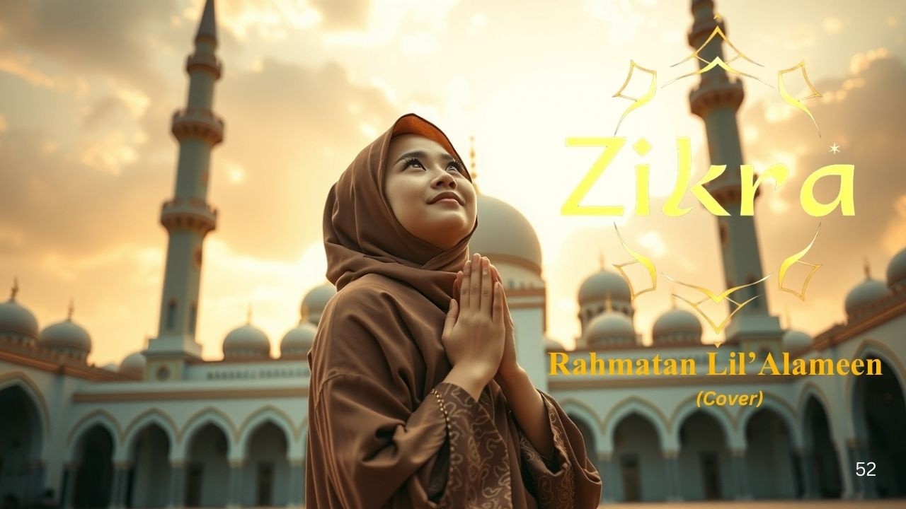 Rahmatan Lil’Alameen - Maher Zain Lagu Religi ( Cover By Zikra )