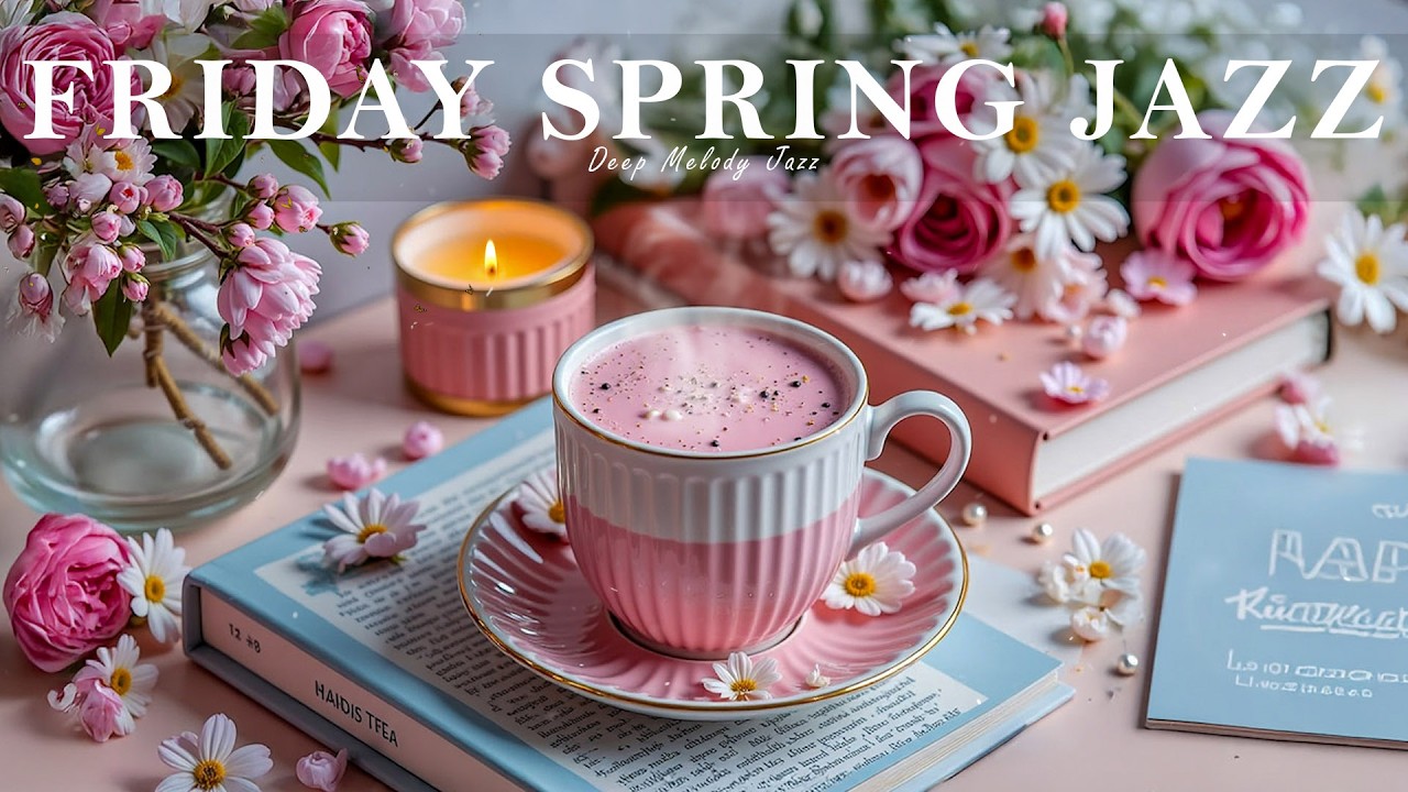 Счастливый весенний джаз в пятницу ☕ Изысканный утренний кафе-джаз и мягкая босса-нова