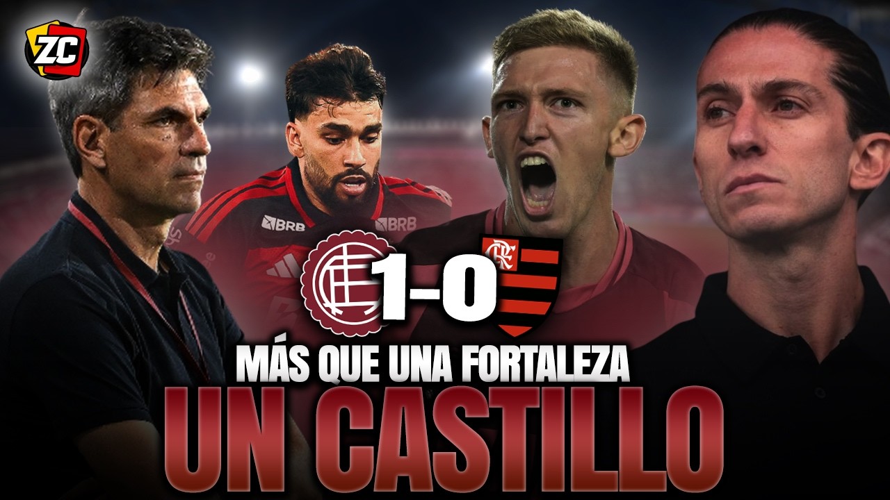🏰🟤 TRIUNFAZO DE LANÚS ANTE FLAMENGO EN UN PARTIDO INTELIGENTE || Partido ida - Recopa Sudamericana