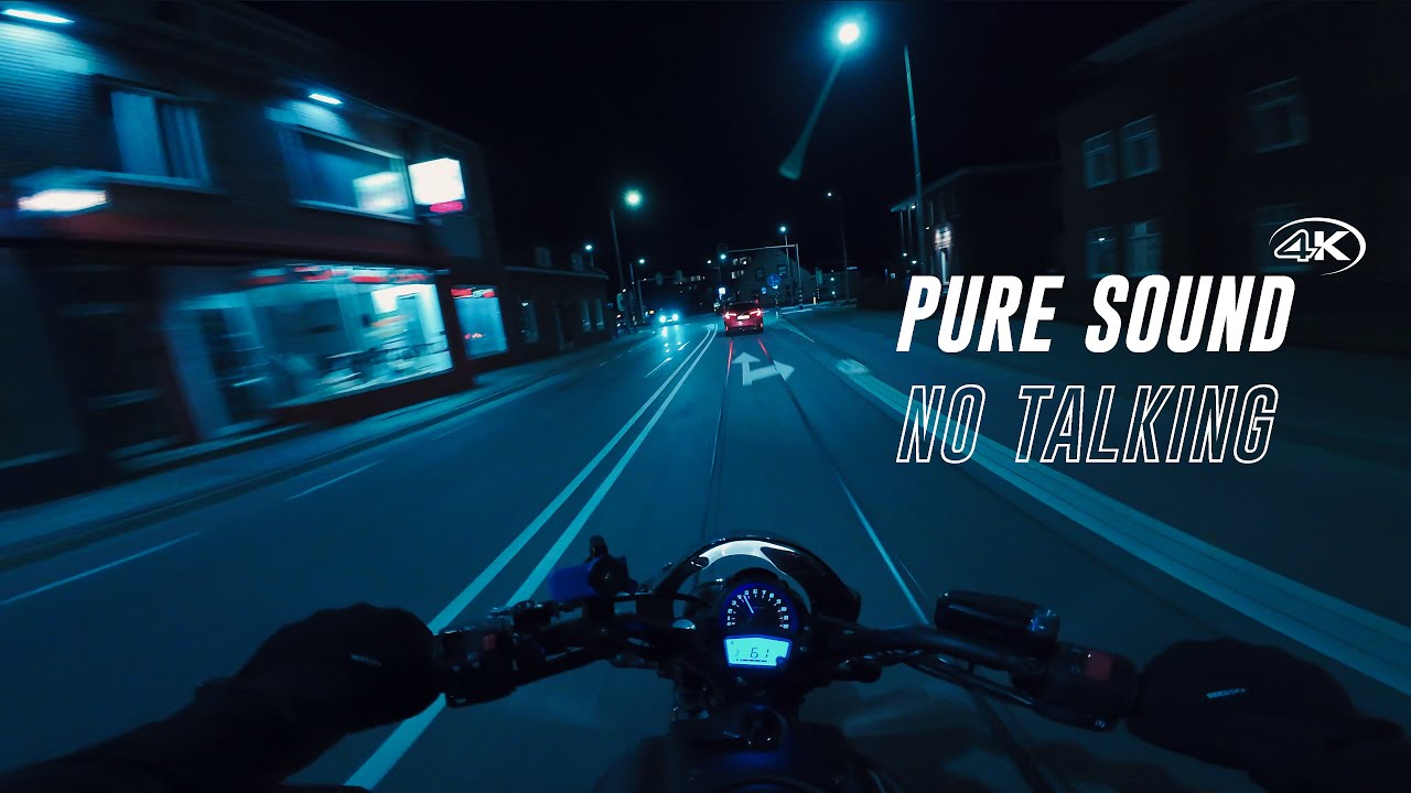 Can't sleep? Join my ambient midnight ride, no talking | 4K Ultra HD
