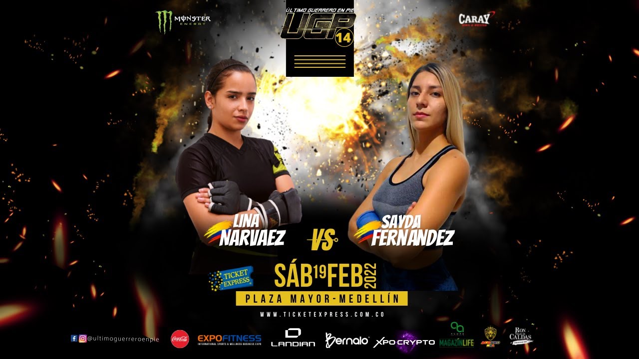 UGP14 - Sayda Fernández (Col) Vs Lina Narváez (Col)