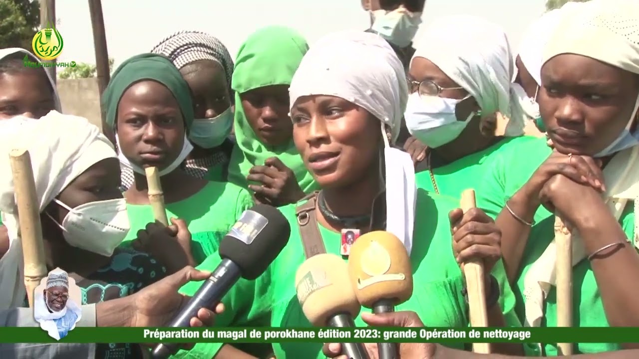 Préparation Magal de Porokhane édition 2023: Toute en images sur la vaste opération de nettoyage