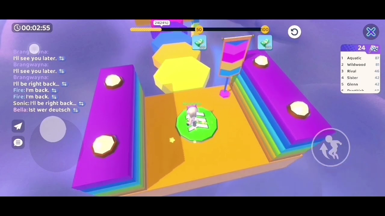 Trying to win the parkour #livetopia (sorry for mixed sounds) #video #viral 