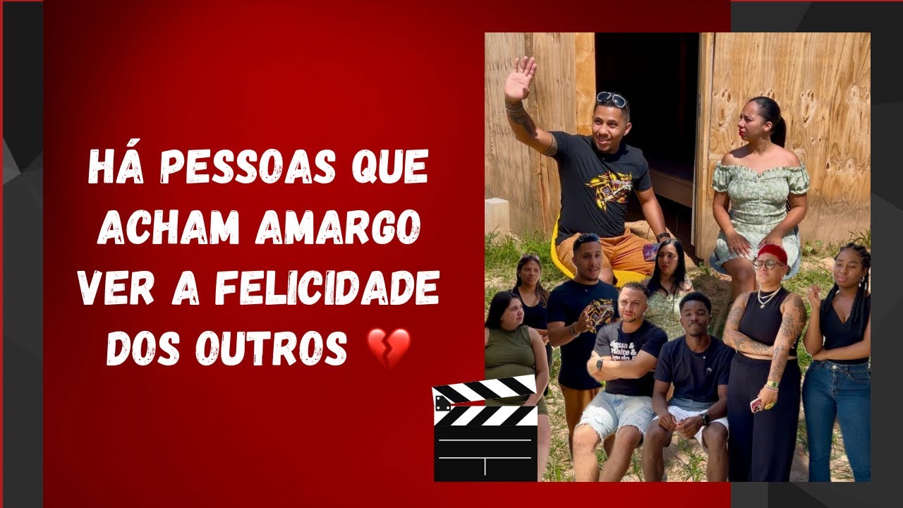 Há pessoas que acham amargo ver a felicidade dos outros 💔