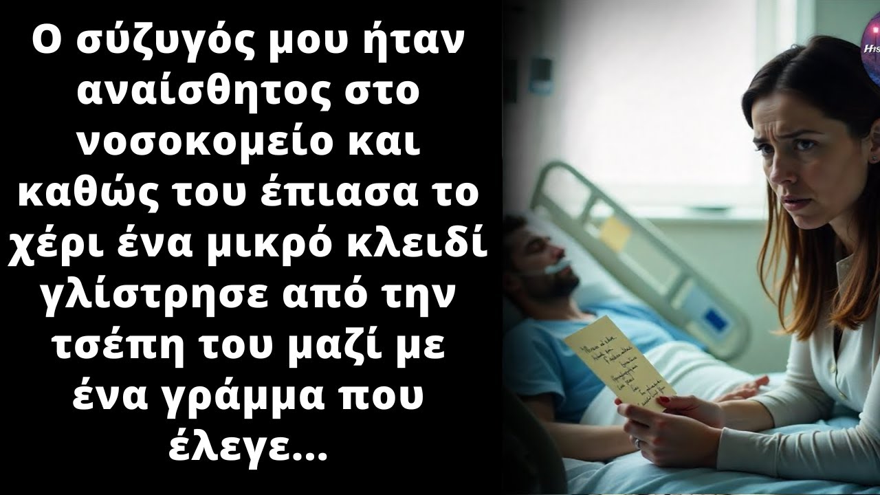 Ο σύζυγός μου μου άφησε ένα τρομακτικό μήνυμα πριν πέσει σε κώμα. Το γράμμα έλεγε...