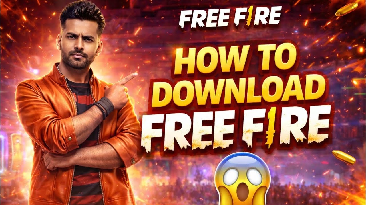 HOW TO DOWNLOAD FREE FIRE 😱💯✅#freefire #viral #gaming #Raistar #XYZGAMER 