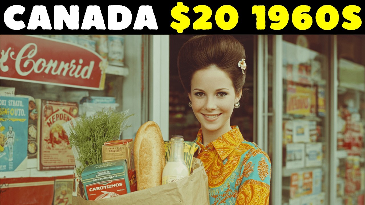 1960s CANADA SHOPPING - What $20 Could Buy You
