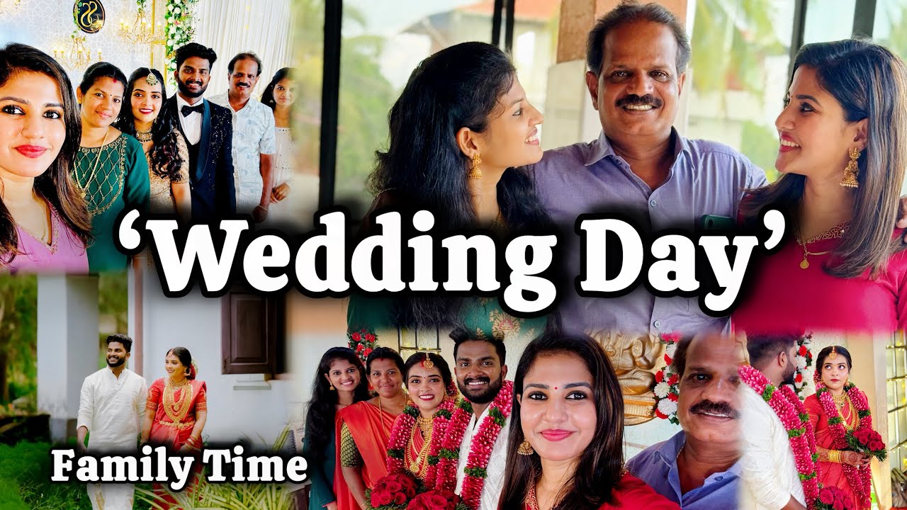 Wedding Day VLOG / #Family #krishnendhuunnikrishnan #cousinswedding