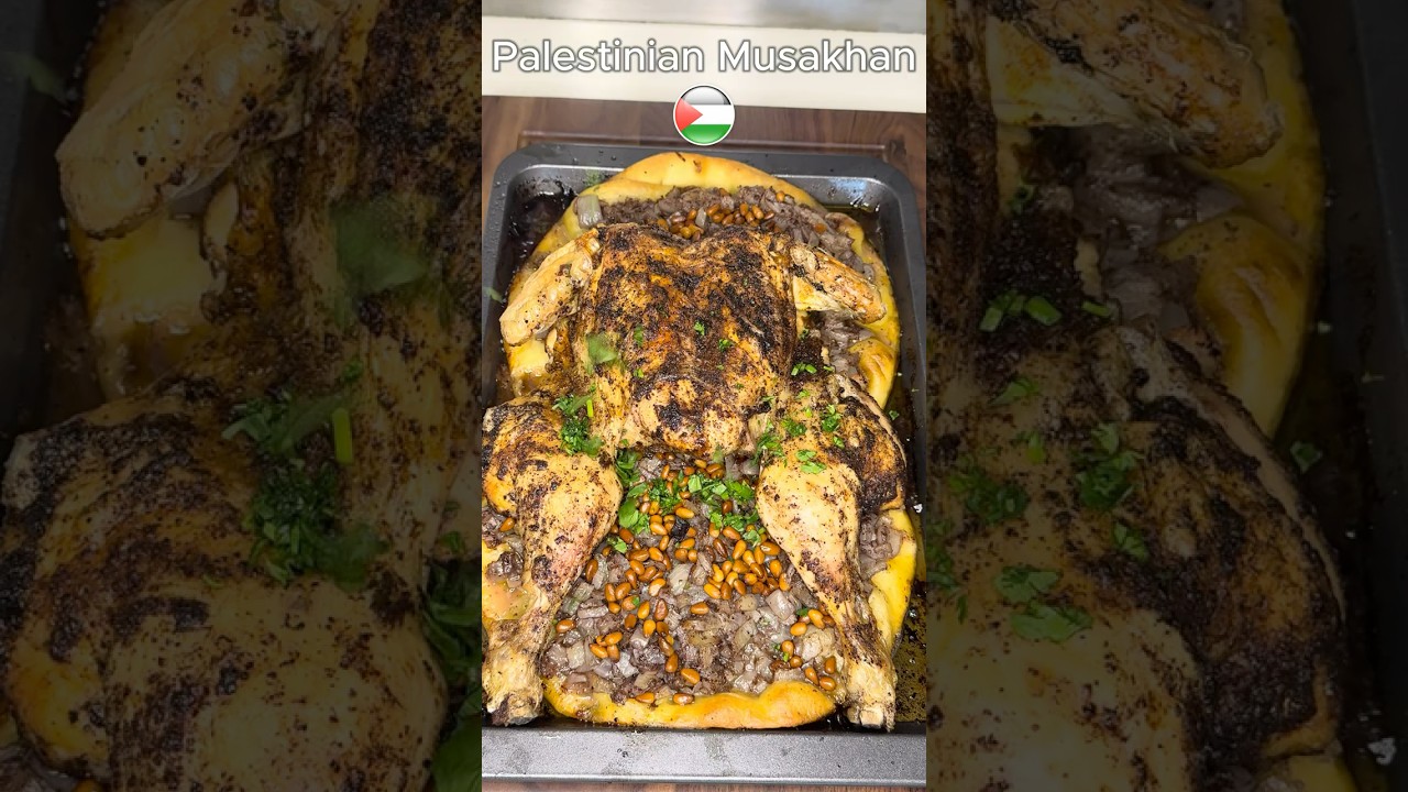 Palestinian Musakhan 🇵🇸 🫒🧅🍗❤️#musakhan #palestine  #anotheregyptiancook #recipesaroundtheworld