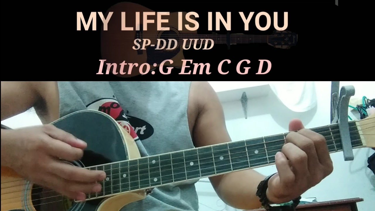 MY LIFE IS IN YOU,LORD - Lyrics and chords tutorial worship easy play Disciple -Arnold