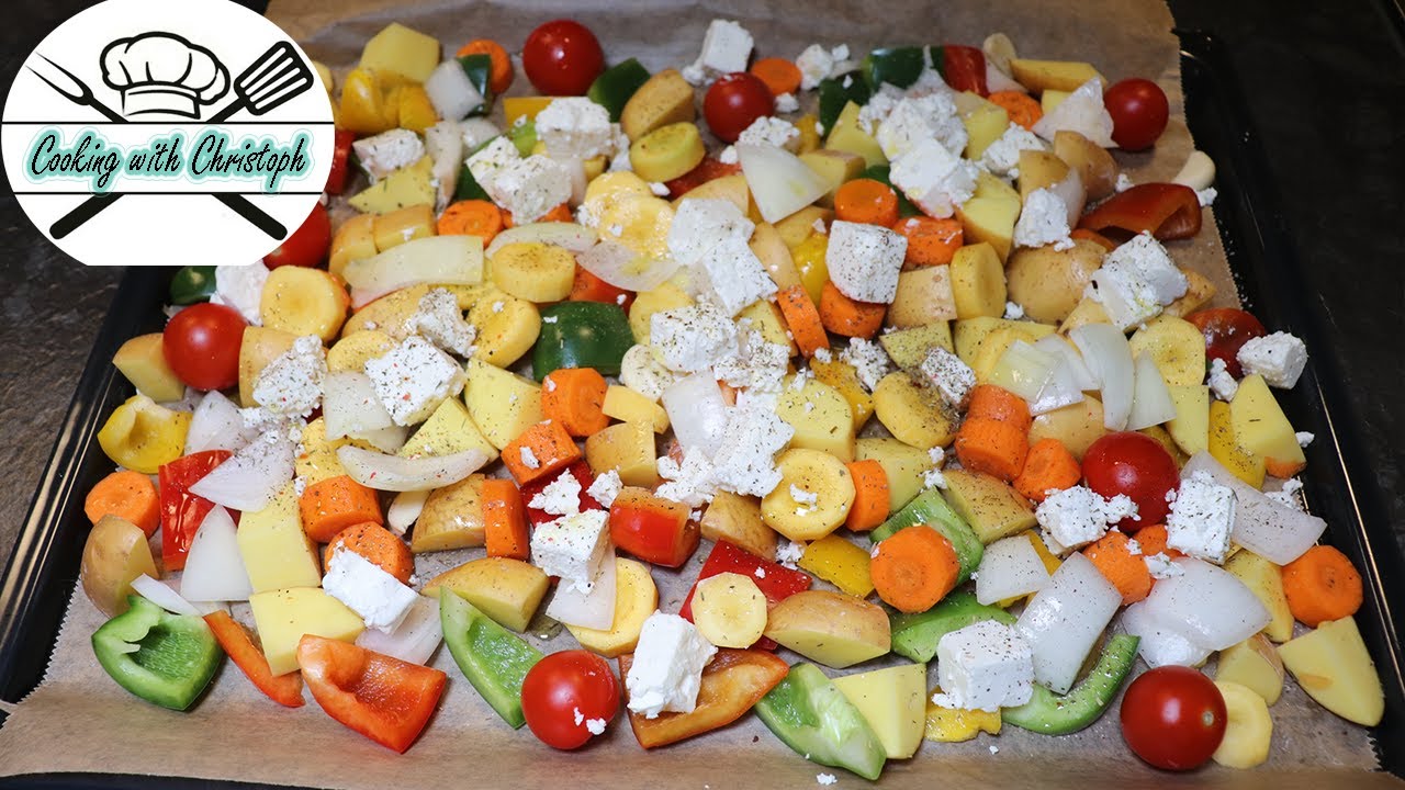 Oven-Roasted Vegetables with Feta &ndash; Easy & Delicious