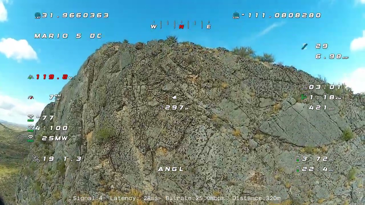 Southern Arizona FPV - Helmet Peak and Seguaro cactus