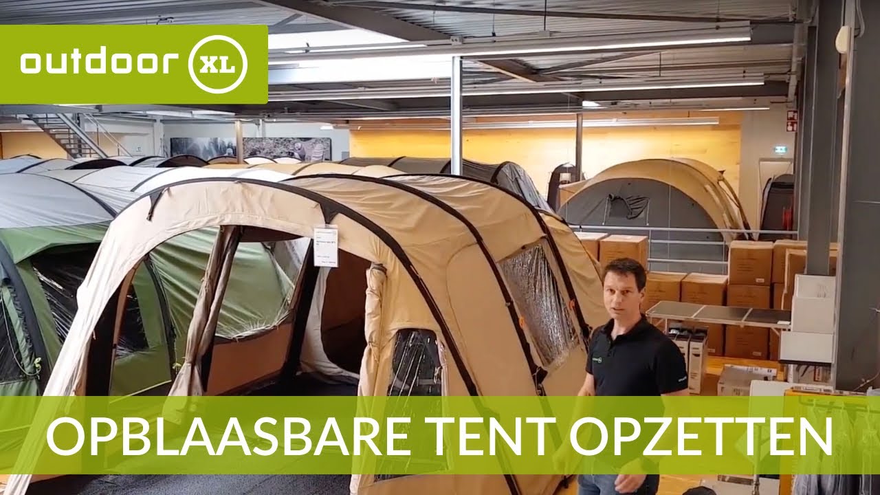 Opblaasbare tent opzetten | Zo zet je een opblaasbare tent op | OutdoorXL