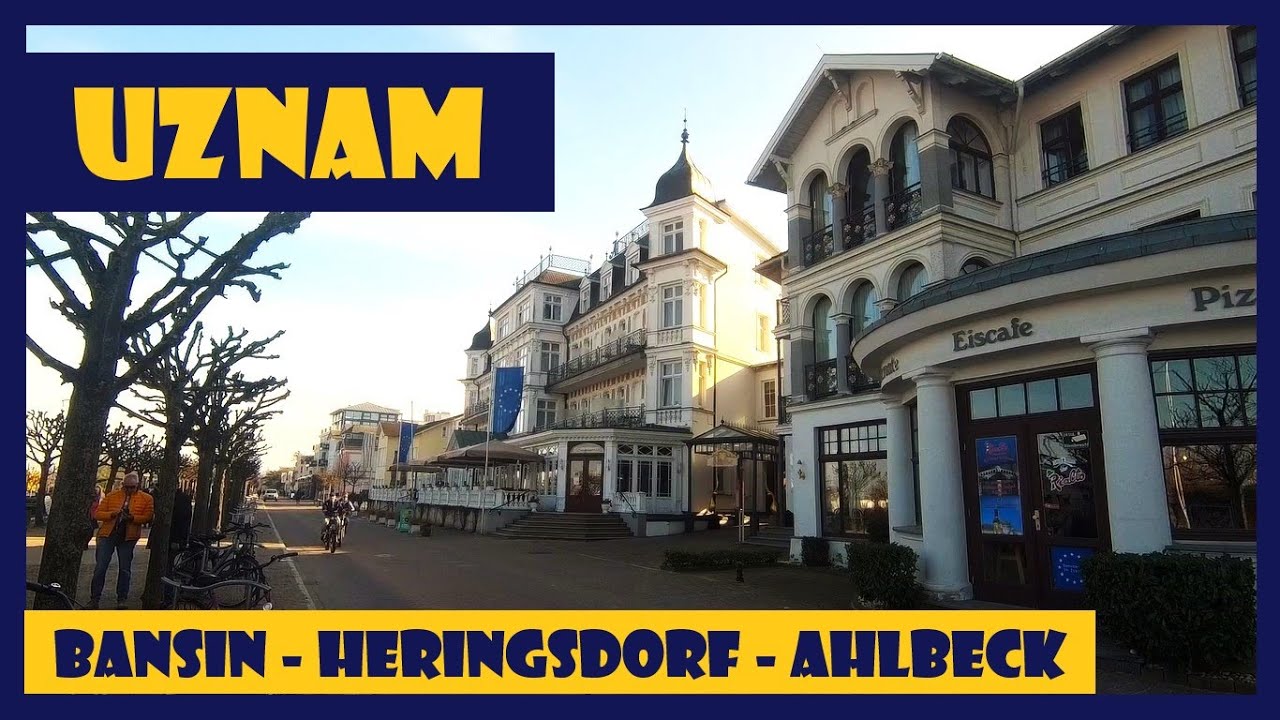Po niemieckiej stronie Uznamu. Spacer przez Bansin, Heringsdorf i Ahlbeck.